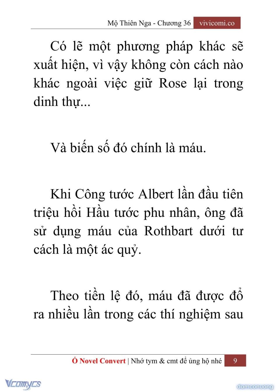 đọc truyện [novel] Mộ Thiên Nga Chương 36 ảnh 12 tại Thiên Thai Truyện