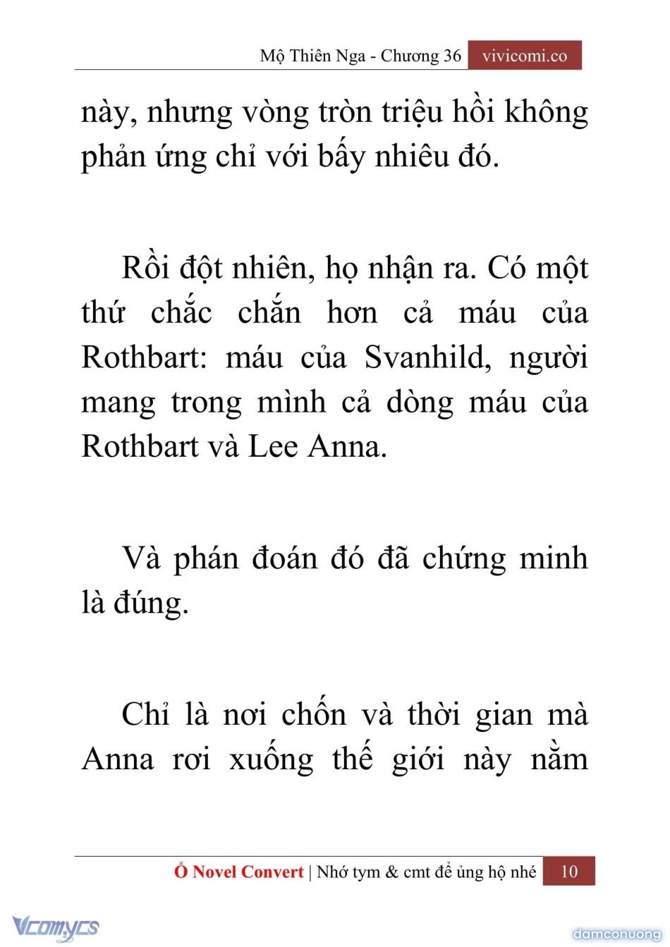 đọc truyện [novel] Mộ Thiên Nga Chương 36 ảnh 13 tại Thiên Thai Truyện