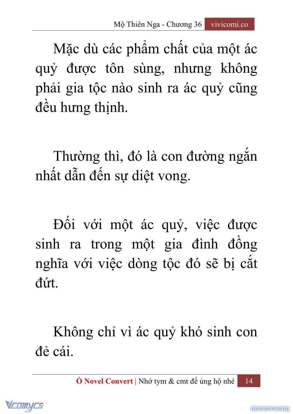 đọc truyện [novel] Mộ Thiên Nga Chương 36 ảnh 17 tại Thiên Thai Truyện