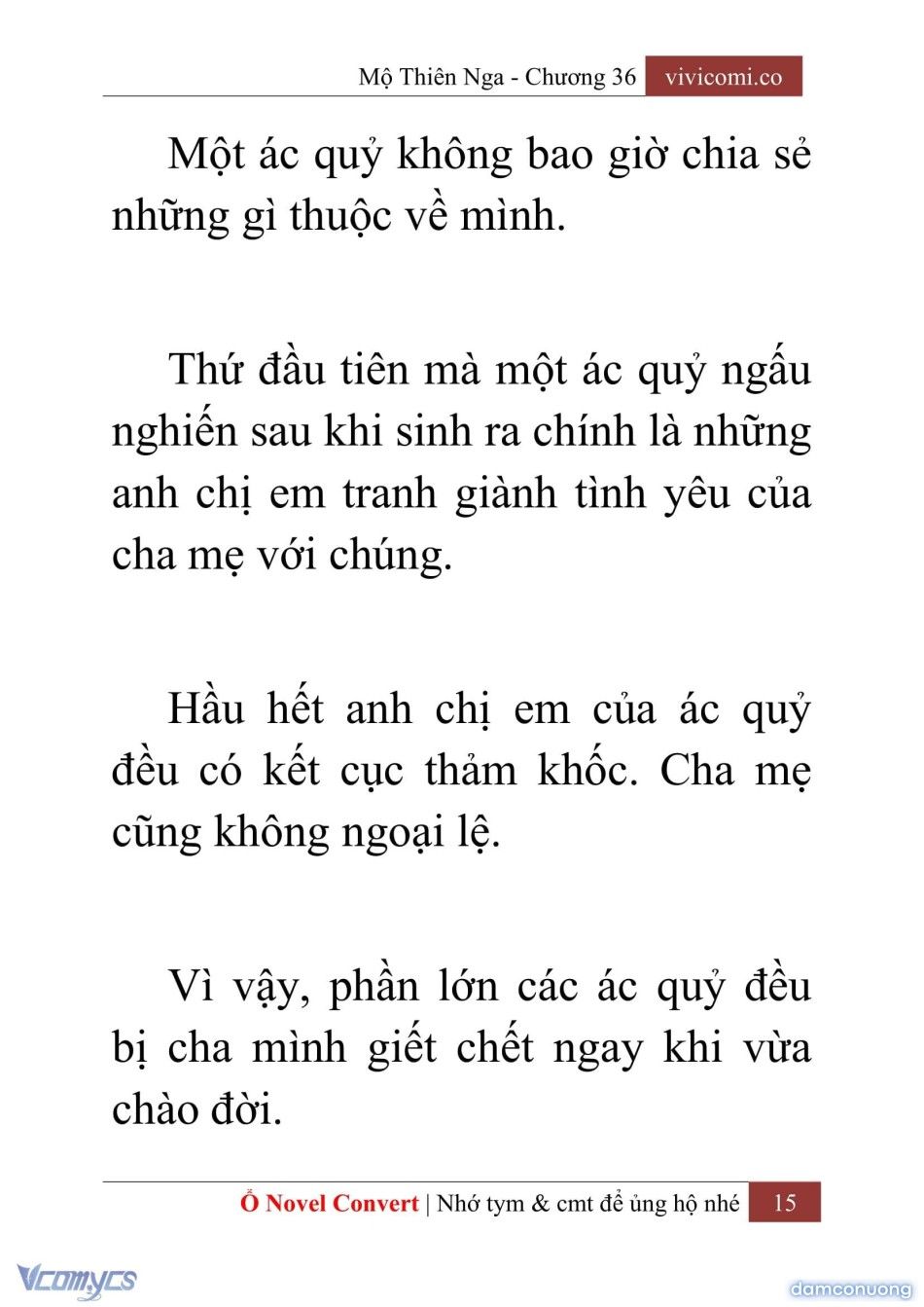 đọc truyện [novel] Mộ Thiên Nga Chương 36 ảnh 18 tại Thiên Thai Truyện