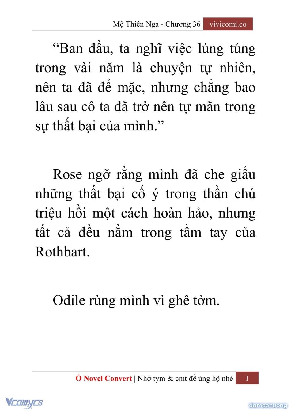đọc truyện [novel] Mộ Thiên Nga Chương 36 ảnh 4 tại Thiên Thai Truyện