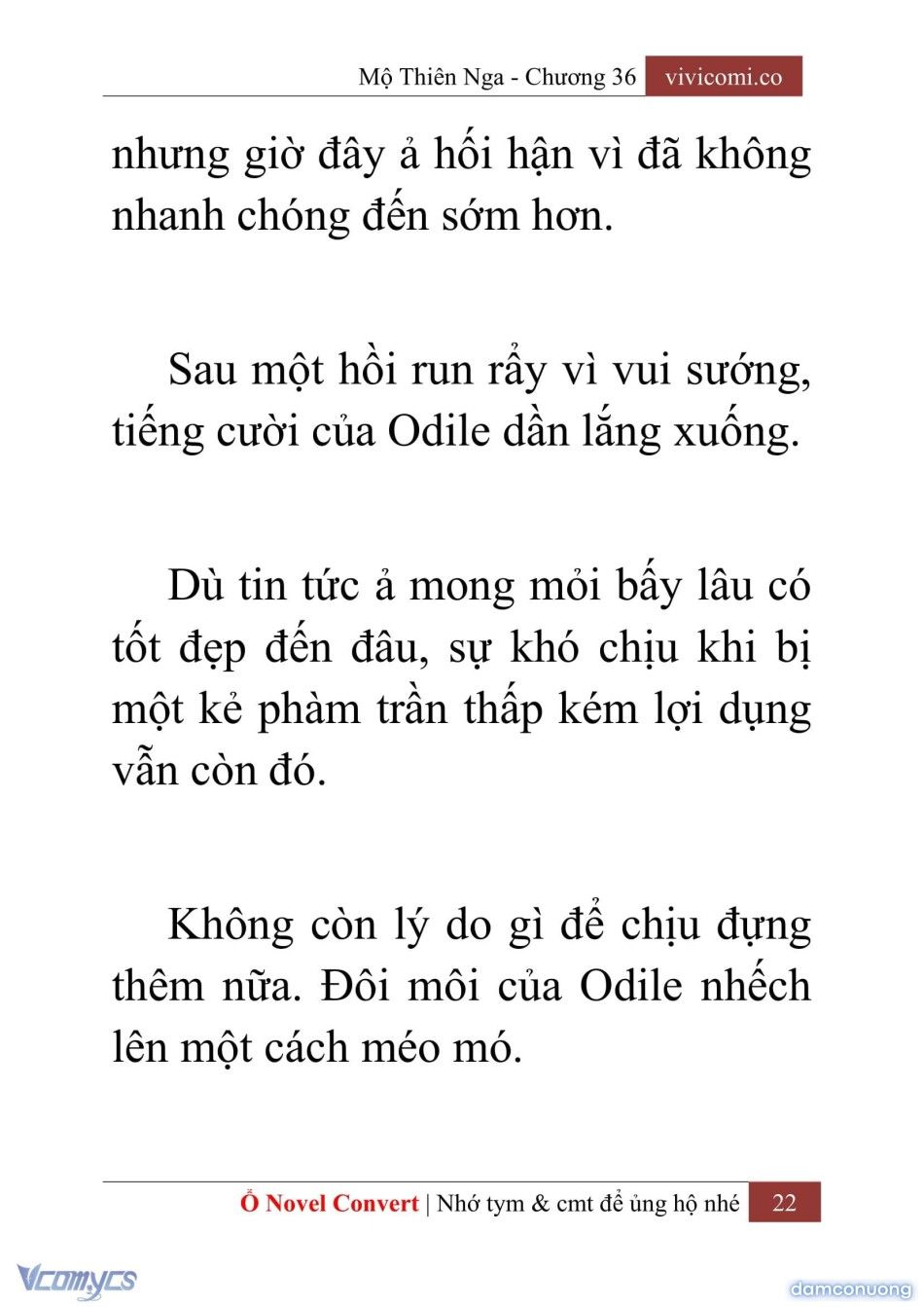 đọc truyện [novel] Mộ Thiên Nga Chương 36 ảnh 25 tại Thiên Thai Truyện