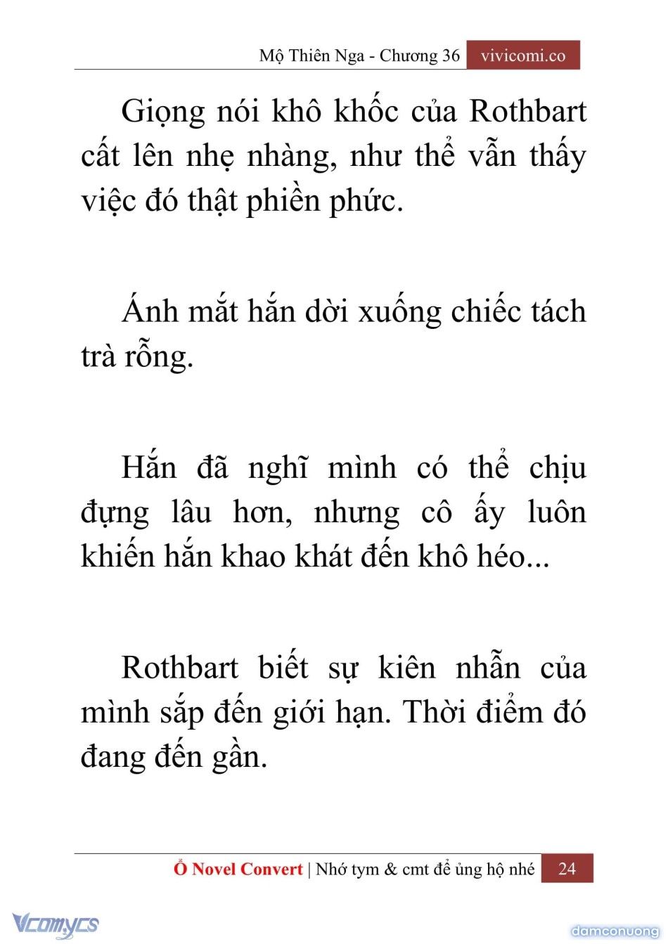 đọc truyện [novel] Mộ Thiên Nga Chương 36 ảnh 27 tại Thiên Thai Truyện