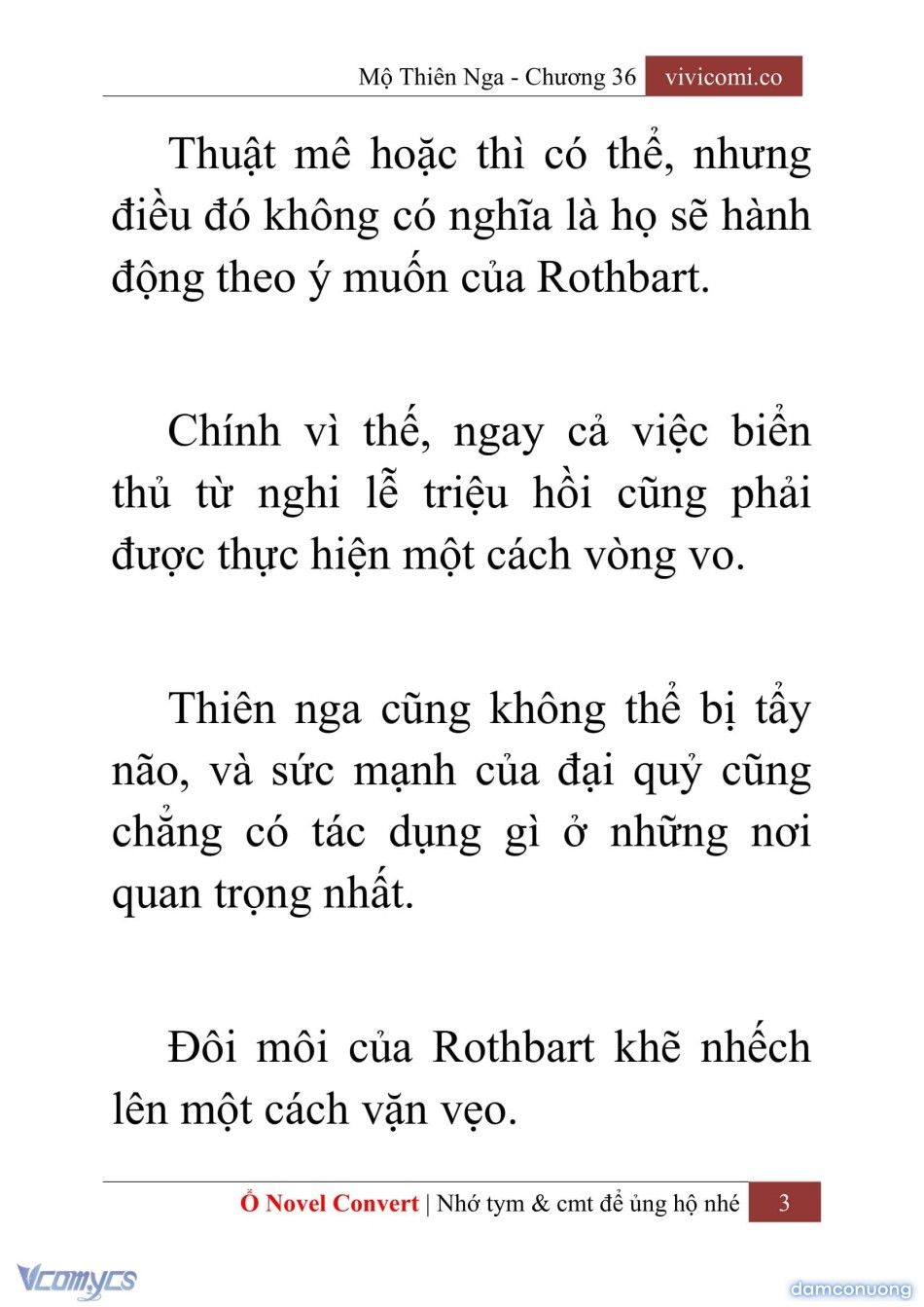 đọc truyện [novel] Mộ Thiên Nga Chương 36 ảnh 6 tại Thiên Thai Truyện
