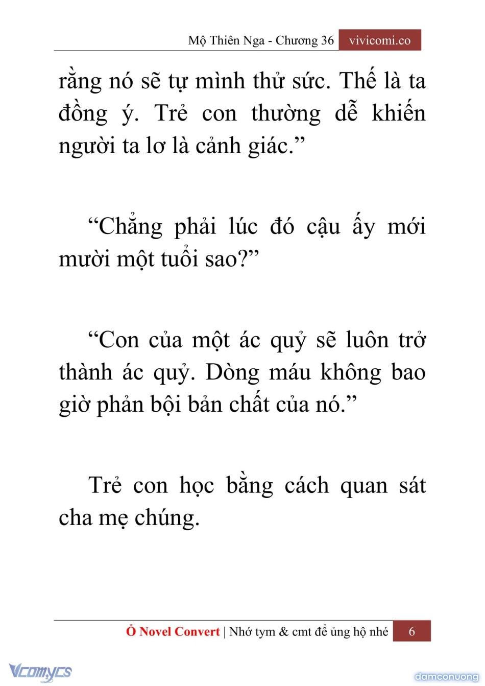 đọc truyện [novel] Mộ Thiên Nga Chương 36 ảnh 9 tại Thiên Thai Truyện