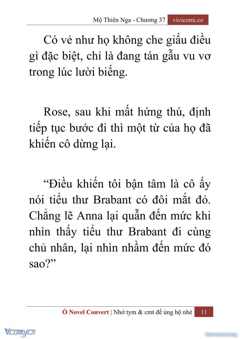 đọc truyện [novel] Mộ Thiên Nga Chương 37 ảnh 14 tại Thiên Thai Truyện