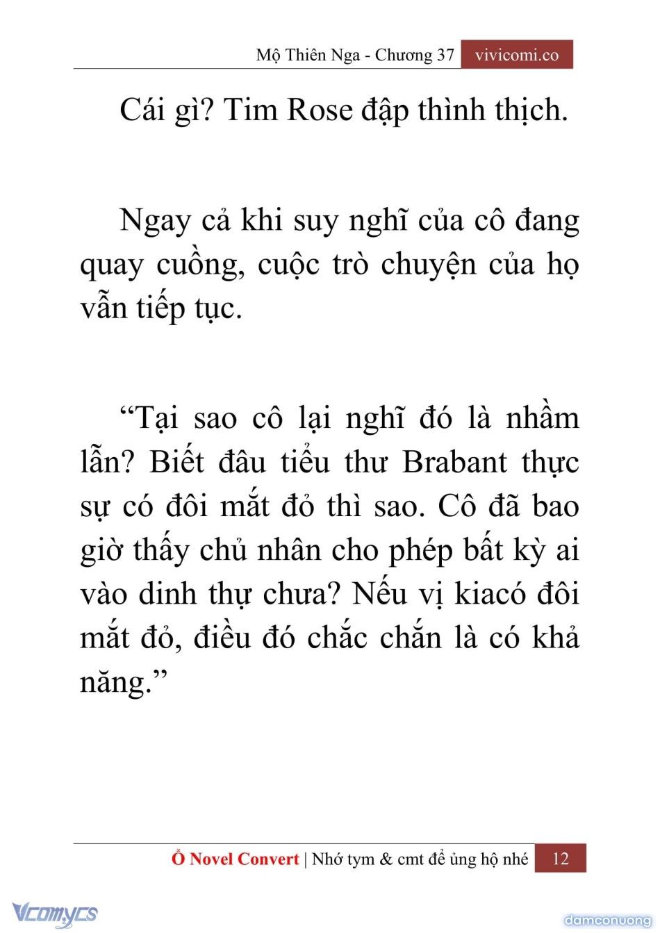 đọc truyện [novel] Mộ Thiên Nga Chương 37 ảnh 15 tại Thiên Thai Truyện