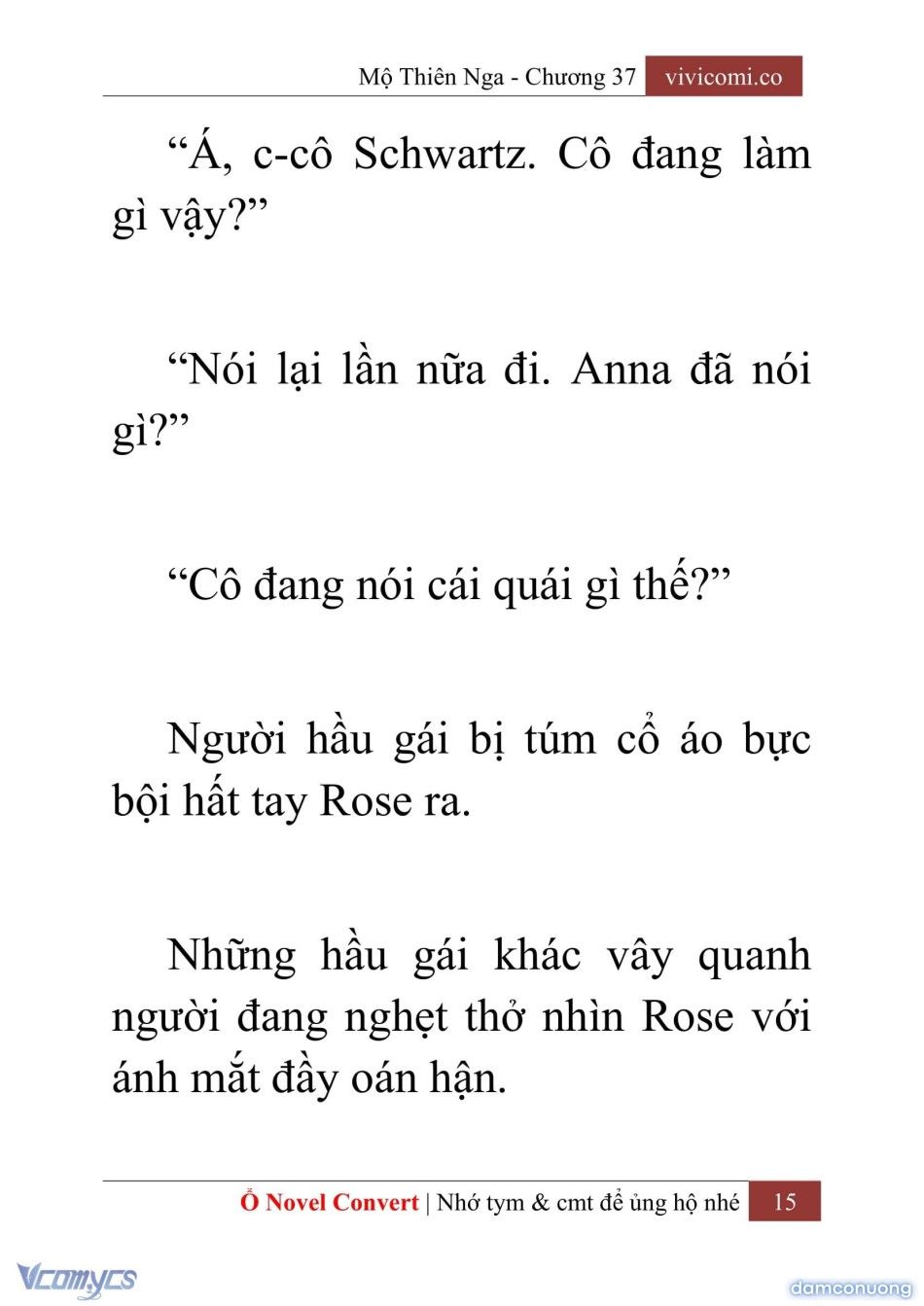 đọc truyện [novel] Mộ Thiên Nga Chương 37 ảnh 18 tại Thiên Thai Truyện
