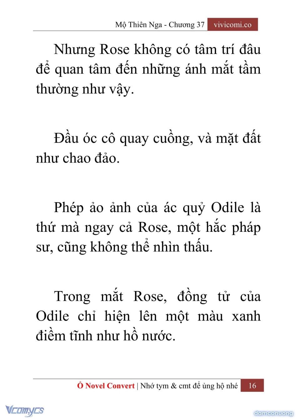 đọc truyện [novel] Mộ Thiên Nga Chương 37 ảnh 19 tại Thiên Thai Truyện