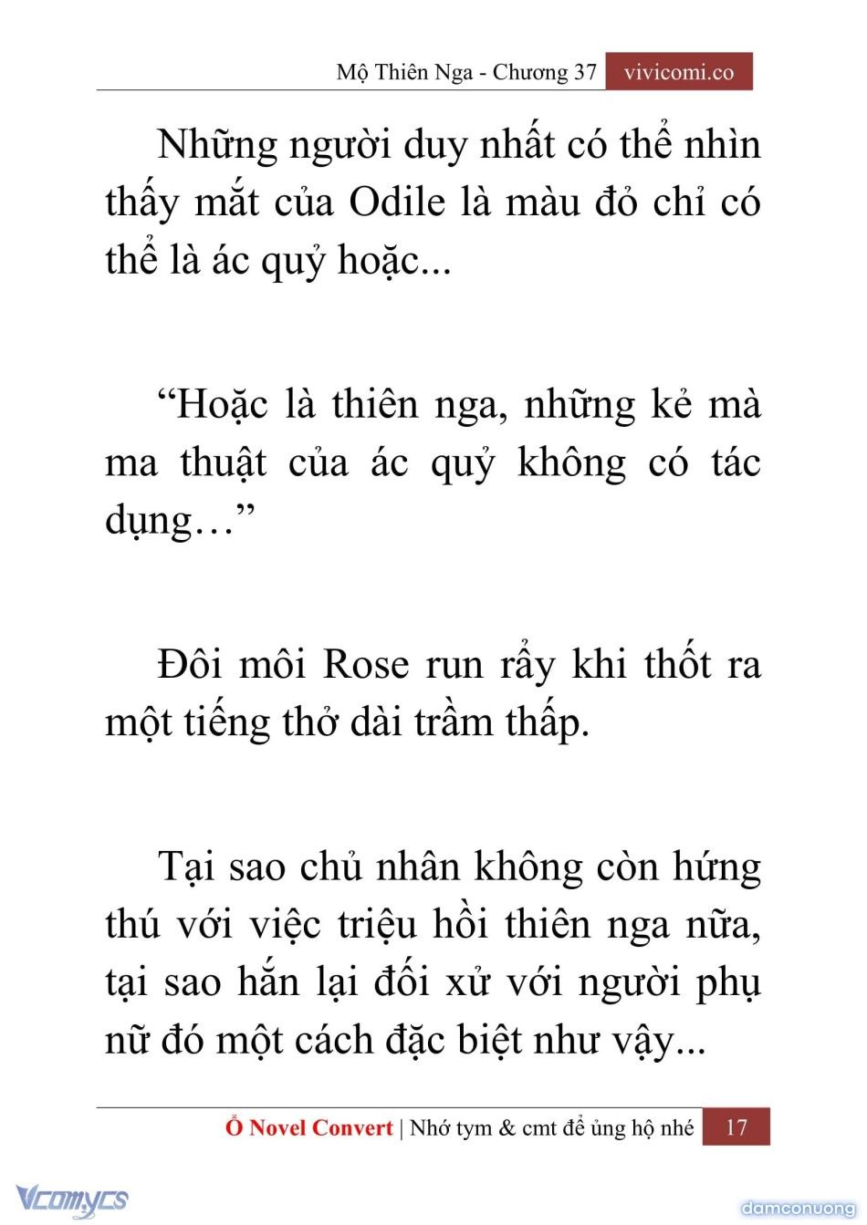đọc truyện [novel] Mộ Thiên Nga Chương 37 ảnh 20 tại Thiên Thai Truyện