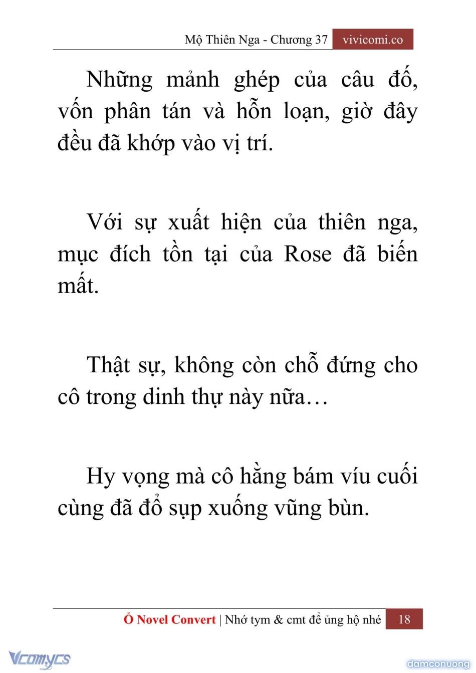 đọc truyện [novel] Mộ Thiên Nga Chương 37 ảnh 21 tại Thiên Thai Truyện