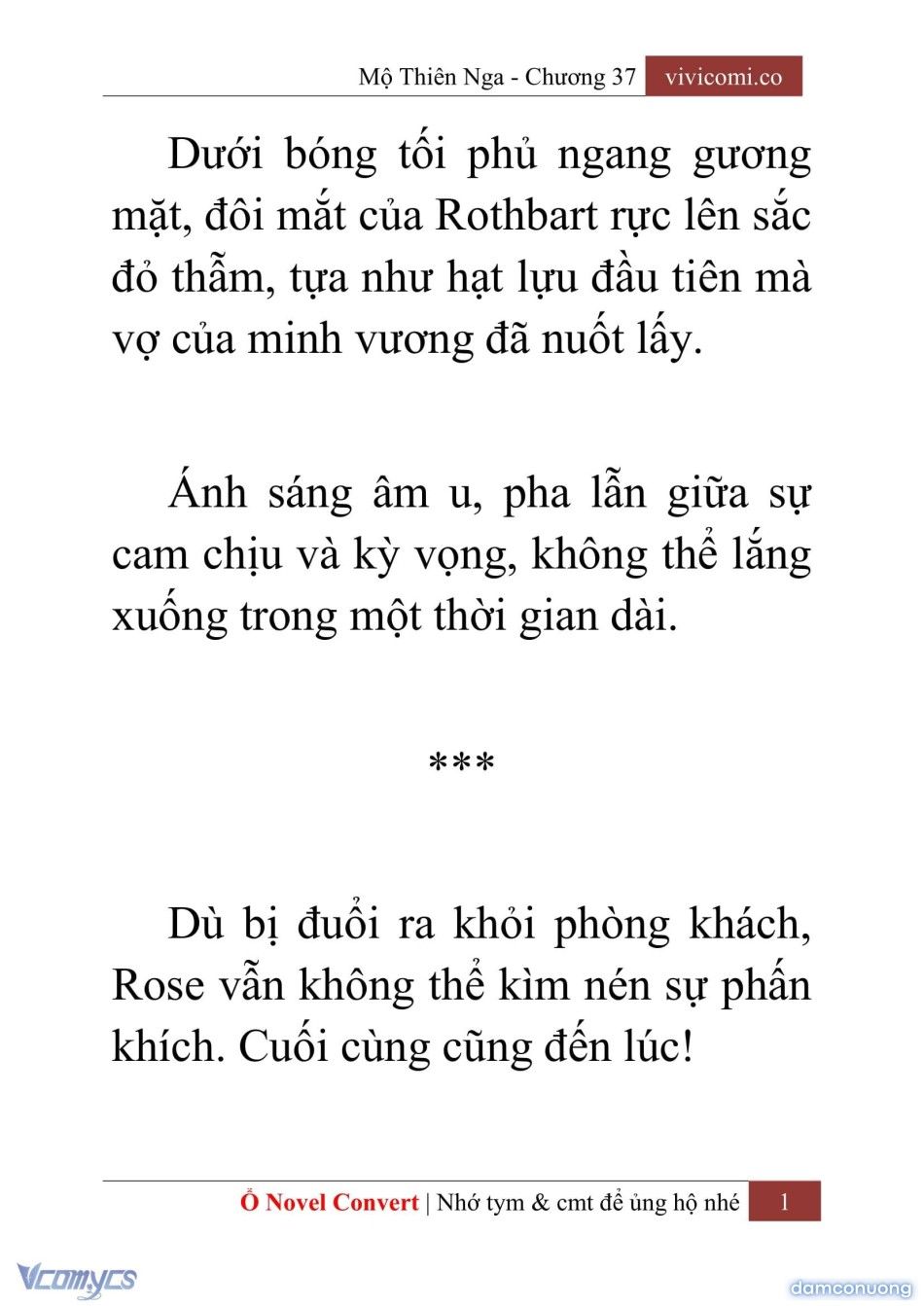 đọc truyện [novel] Mộ Thiên Nga Chương 37 ảnh 4 tại Thiên Thai Truyện