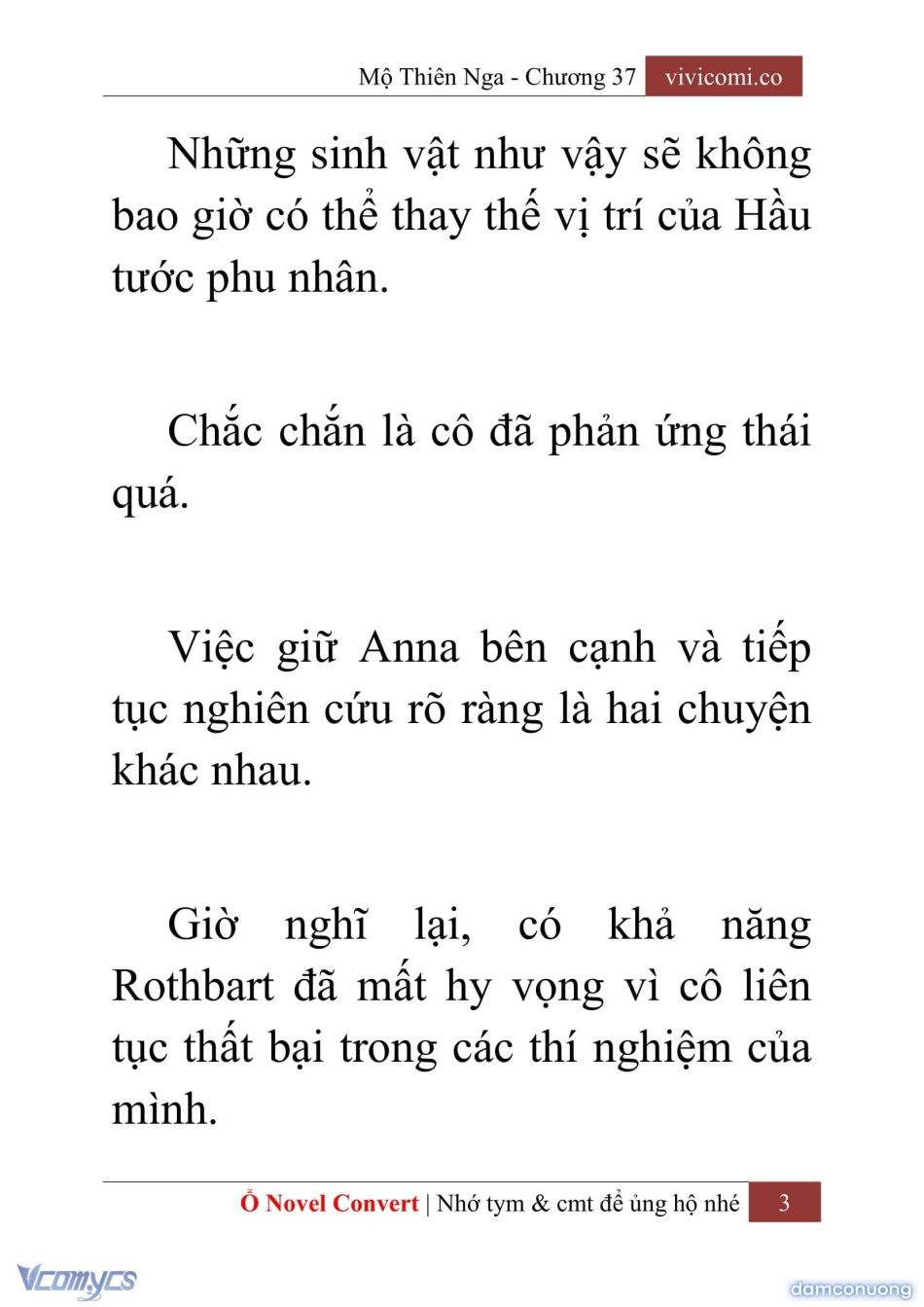 đọc truyện [novel] Mộ Thiên Nga Chương 37 ảnh 6 tại Thiên Thai Truyện