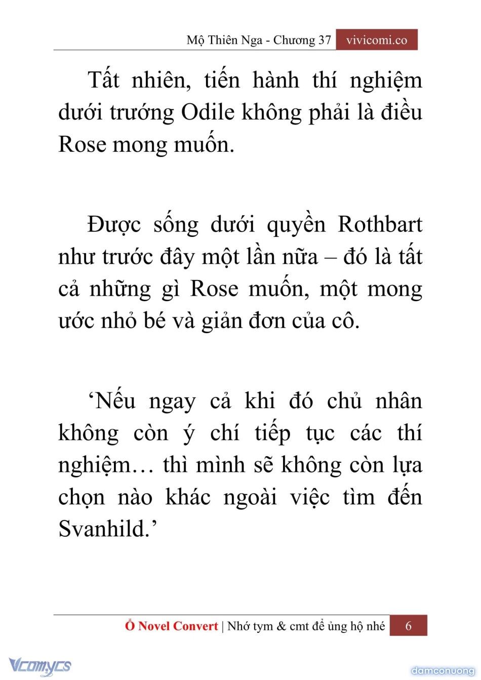 đọc truyện [novel] Mộ Thiên Nga Chương 37 ảnh 9 tại Thiên Thai Truyện