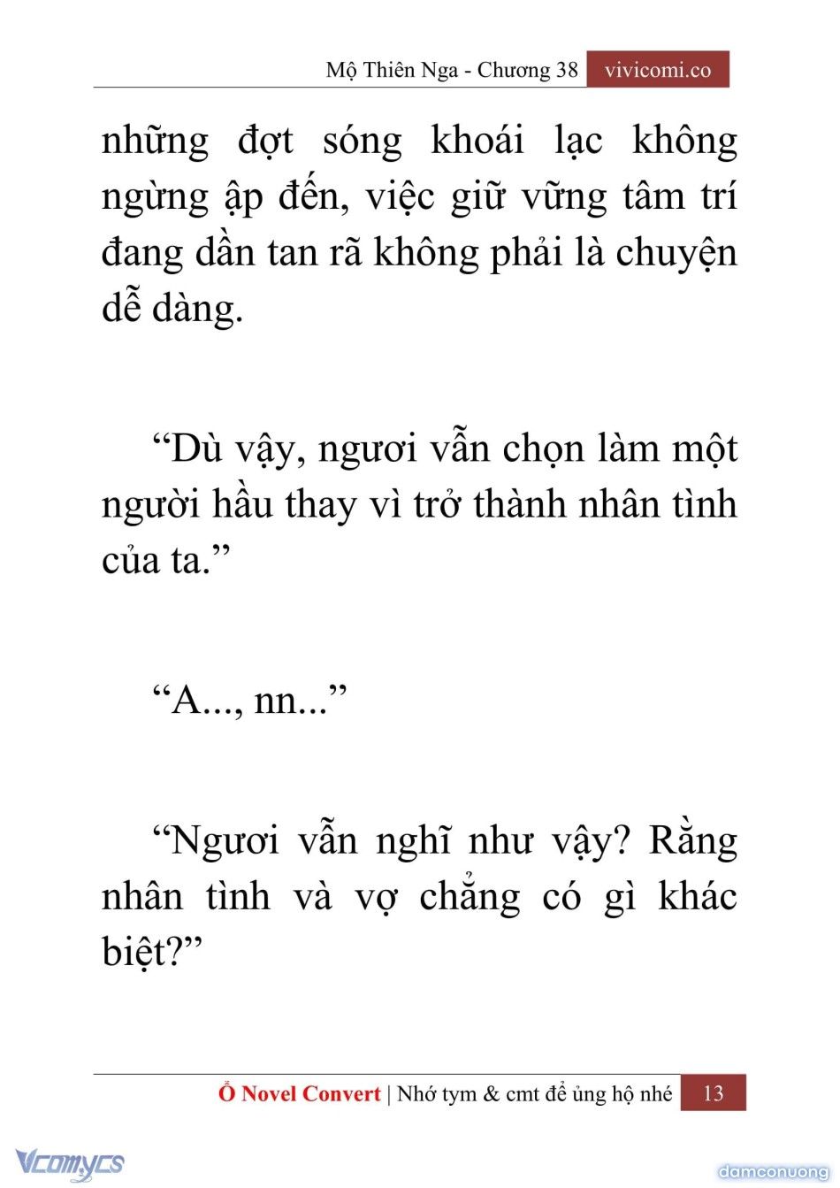 đọc truyện [novel] Mộ Thiên Nga Chương 38 ảnh 16 tại Thiên Thai Truyện