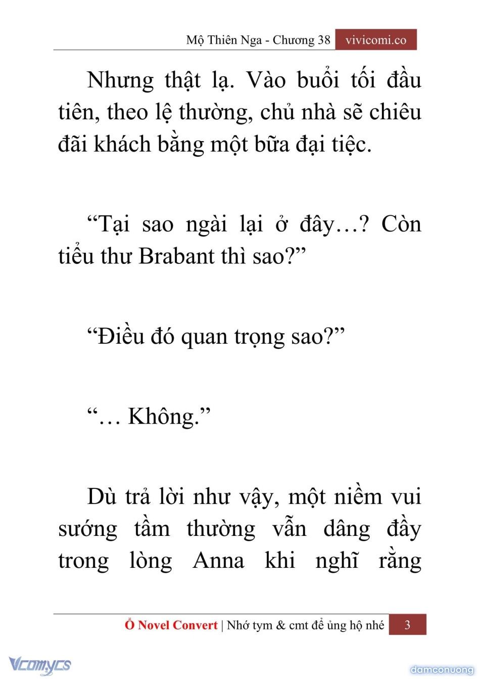 đọc truyện [novel] Mộ Thiên Nga Chương 38 ảnh 6 tại Thiên Thai Truyện