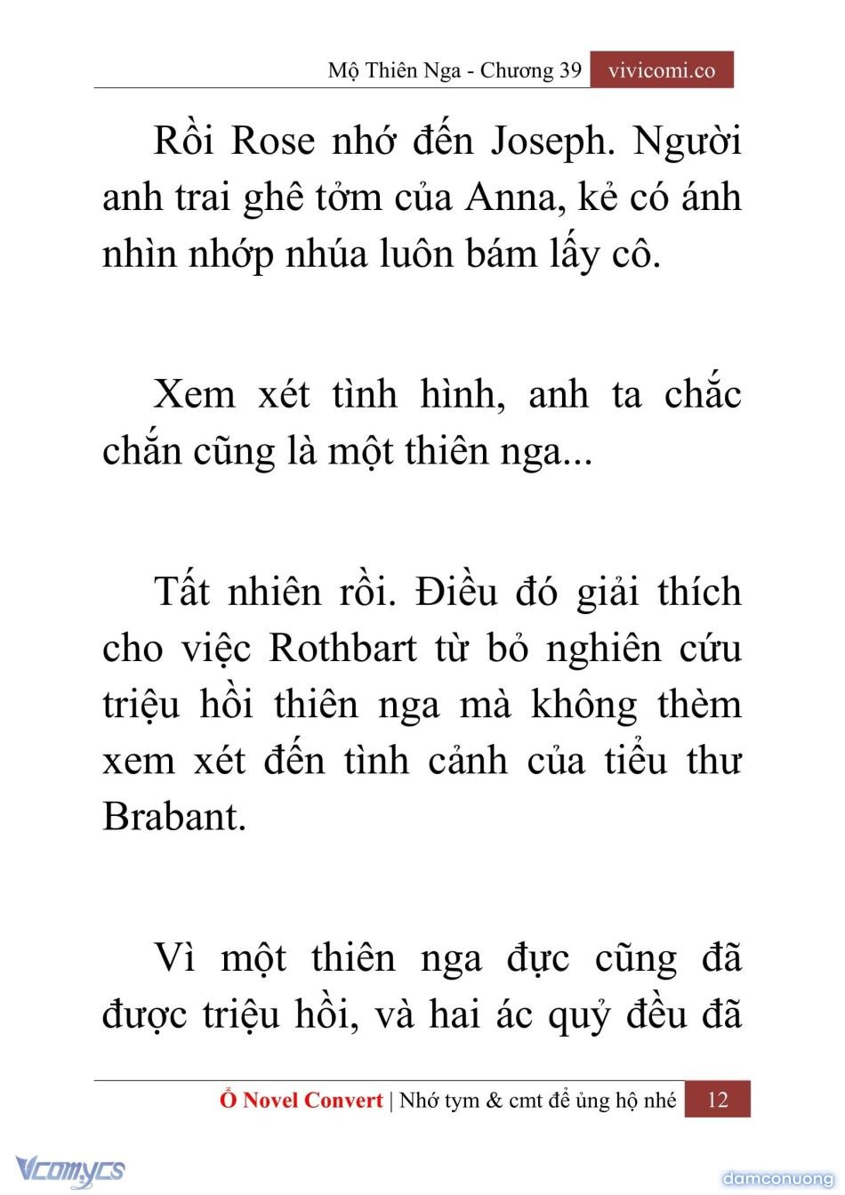 đọc truyện [novel] Mộ Thiên Nga Chương 39 ảnh 15 tại Thiên Thai Truyện