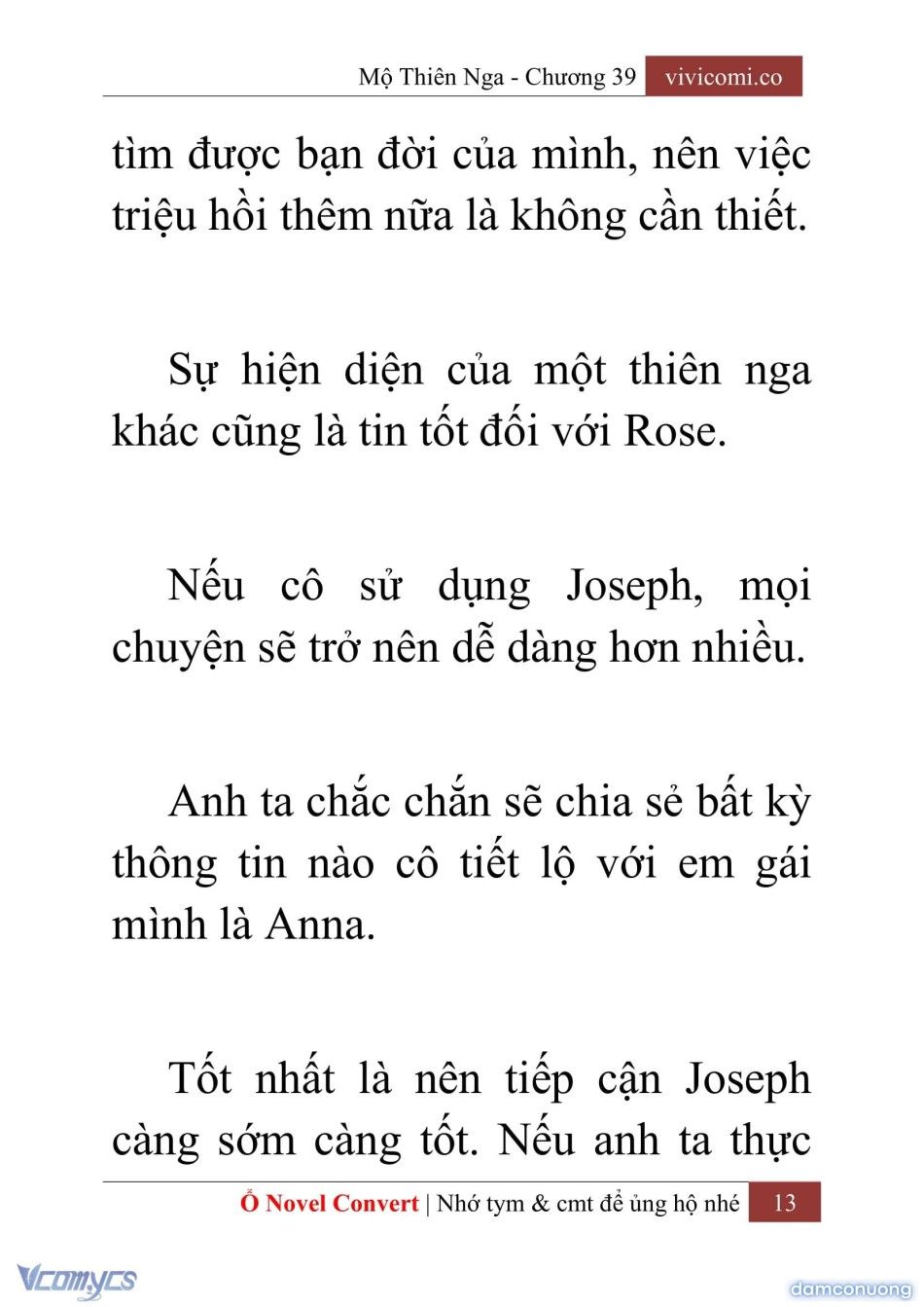 đọc truyện [novel] Mộ Thiên Nga Chương 39 ảnh 16 tại Thiên Thai Truyện