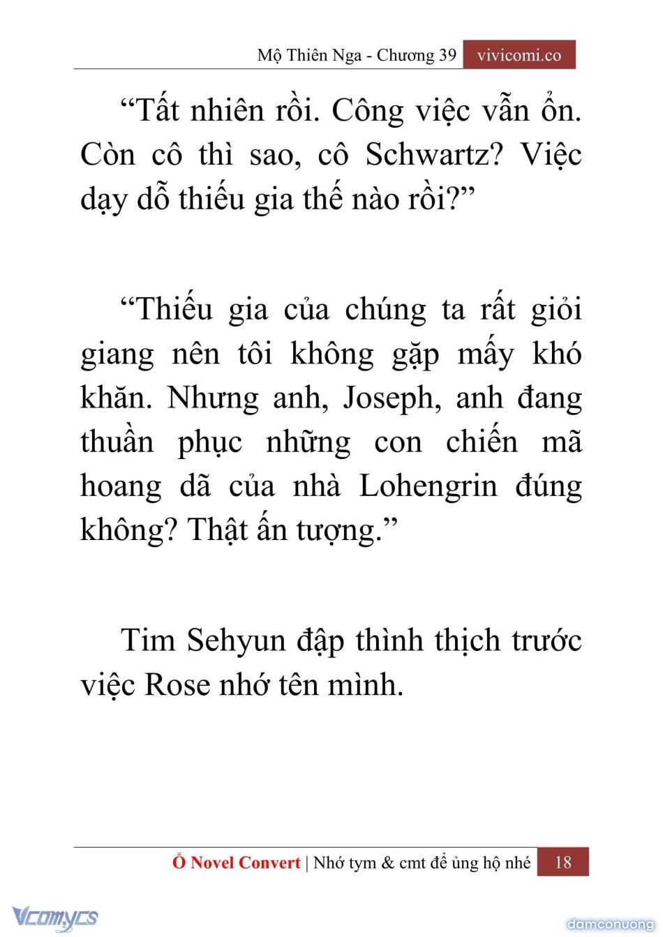 đọc truyện [novel] Mộ Thiên Nga Chương 39 ảnh 21 tại Thiên Thai Truyện