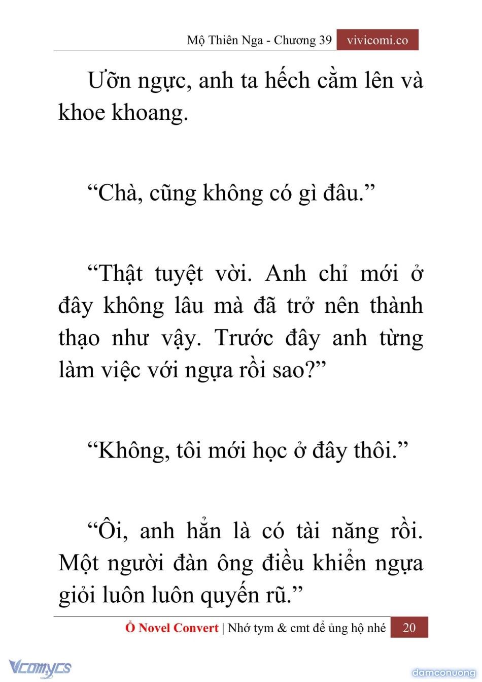 đọc truyện [novel] Mộ Thiên Nga Chương 39 ảnh 23 tại Thiên Thai Truyện