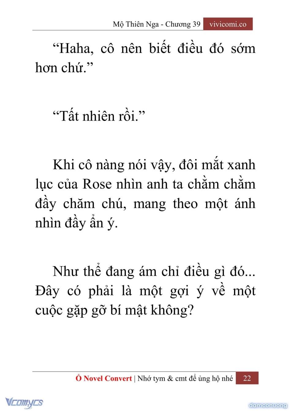 đọc truyện [novel] Mộ Thiên Nga Chương 39 ảnh 25 tại Thiên Thai Truyện