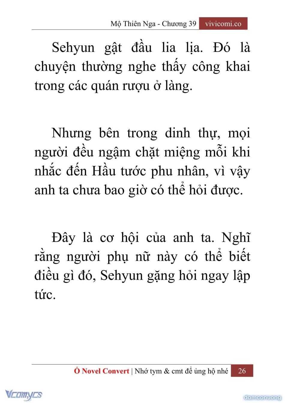 đọc truyện [novel] Mộ Thiên Nga Chương 39 ảnh 29 tại Thiên Thai Truyện