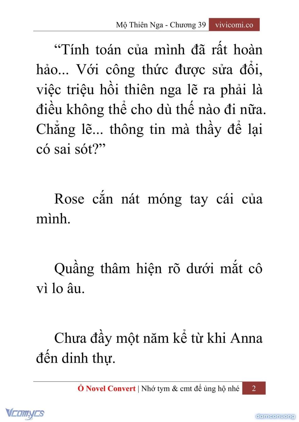 đọc truyện [novel] Mộ Thiên Nga Chương 39 ảnh 5 tại Thiên Thai Truyện