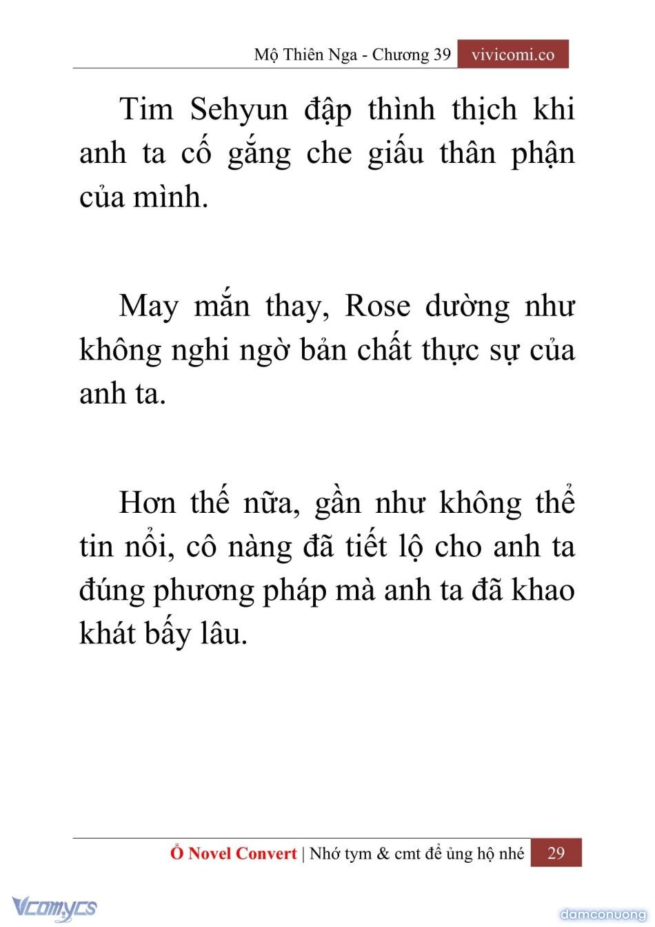 đọc truyện [novel] Mộ Thiên Nga Chương 39 ảnh 32 tại Thiên Thai Truyện