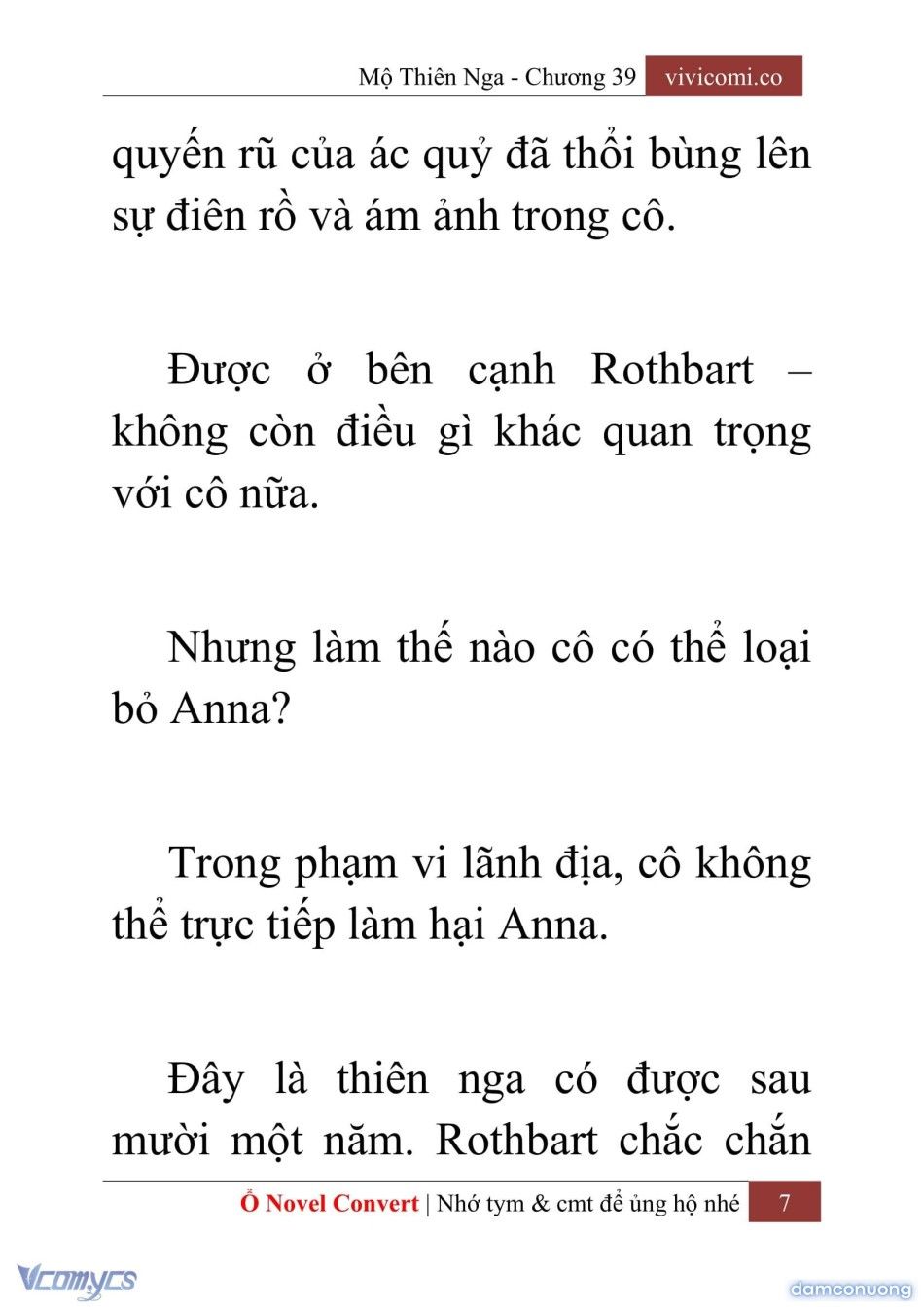 đọc truyện [novel] Mộ Thiên Nga Chương 39 ảnh 10 tại Thiên Thai Truyện