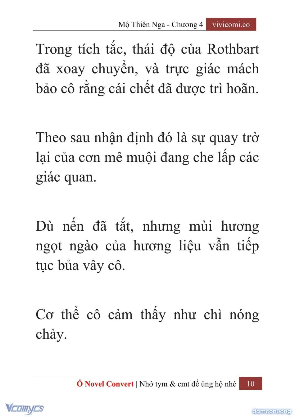 đọc truyện [novel] Mộ Thiên Nga Chương 4 ảnh 13 tại Thiên Thai Truyện