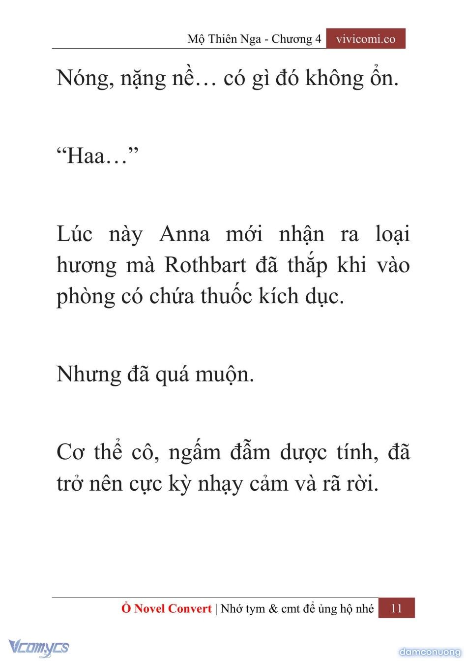 đọc truyện [novel] Mộ Thiên Nga Chương 4 ảnh 14 tại Thiên Thai Truyện