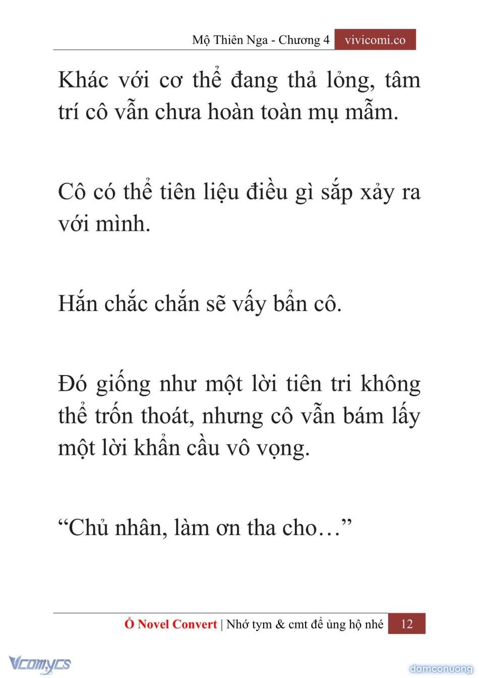 đọc truyện [novel] Mộ Thiên Nga Chương 4 ảnh 15 tại Thiên Thai Truyện