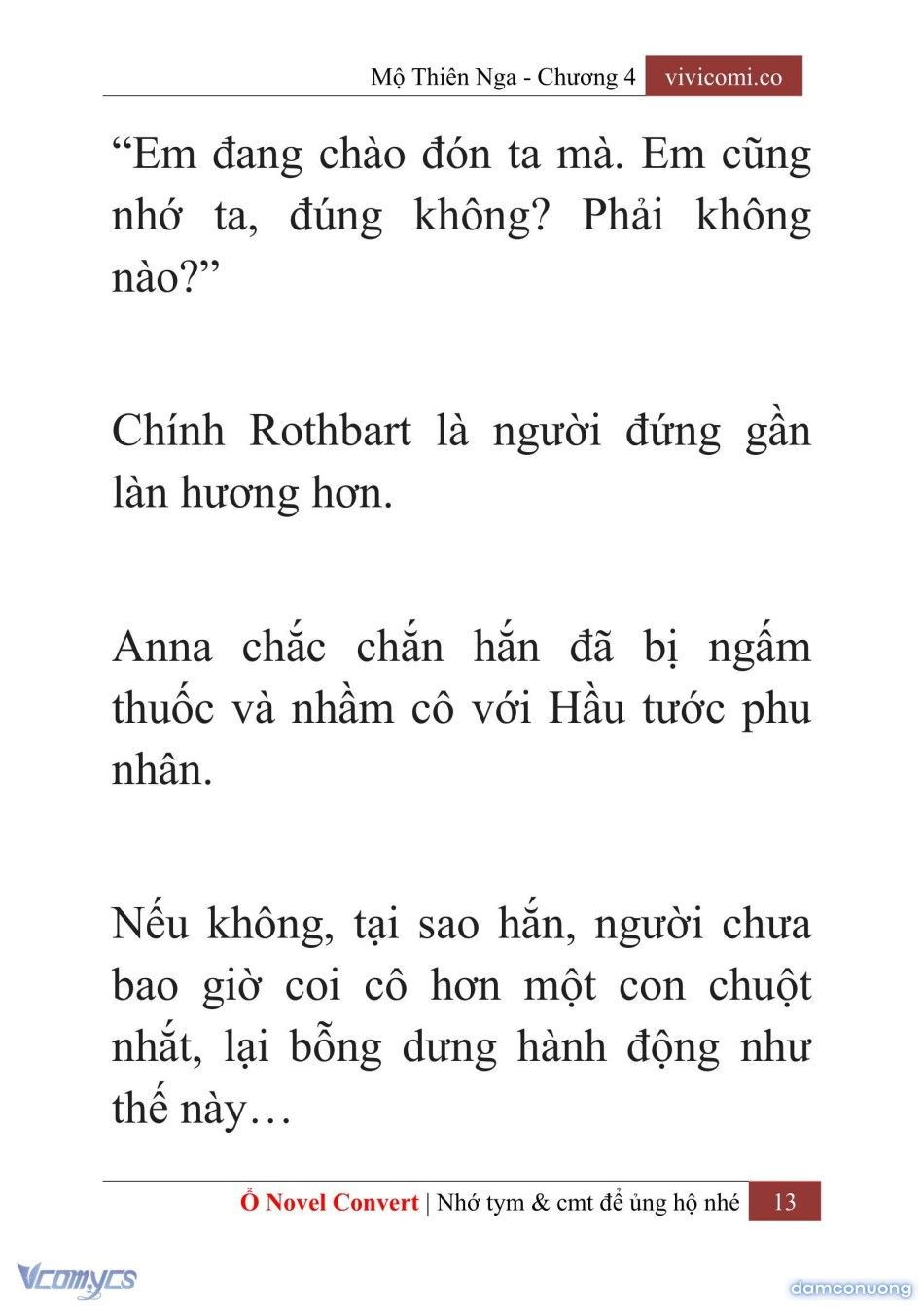 đọc truyện [novel] Mộ Thiên Nga Chương 4 ảnh 16 tại Thiên Thai Truyện