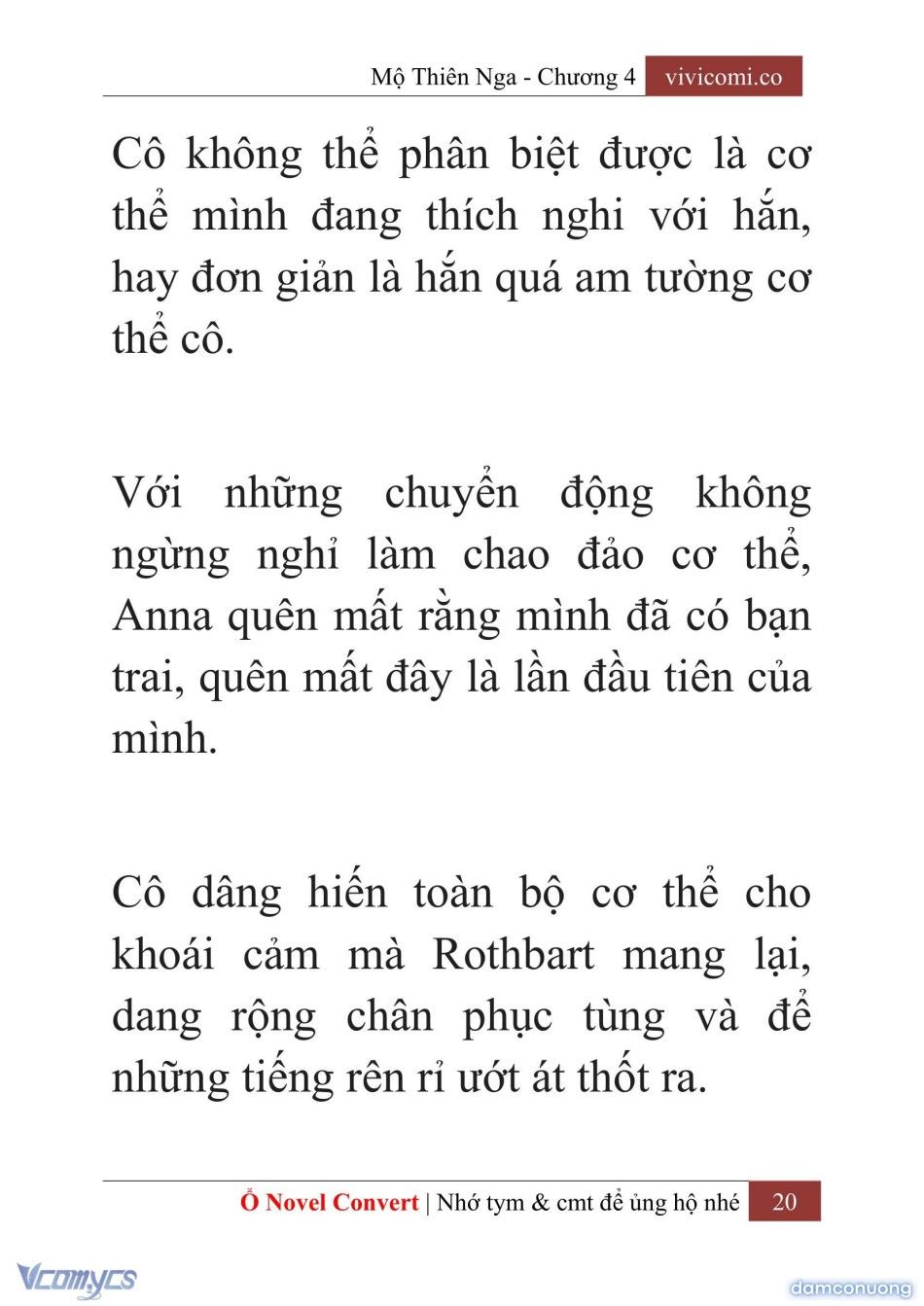 đọc truyện [novel] Mộ Thiên Nga Chương 4 ảnh 23 tại Thiên Thai Truyện