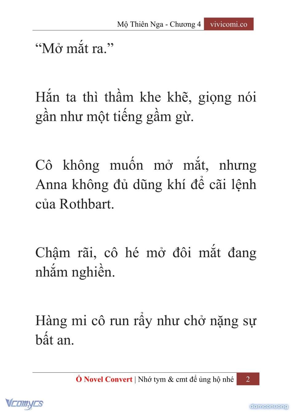 đọc truyện [novel] Mộ Thiên Nga Chương 4 ảnh 5 tại Thiên Thai Truyện
