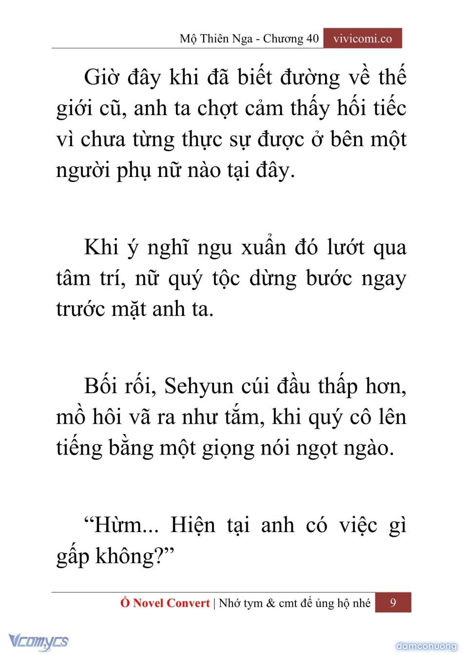 đọc truyện [novel] Mộ Thiên Nga Chương 40 ảnh 12 tại Thiên Thai Truyện