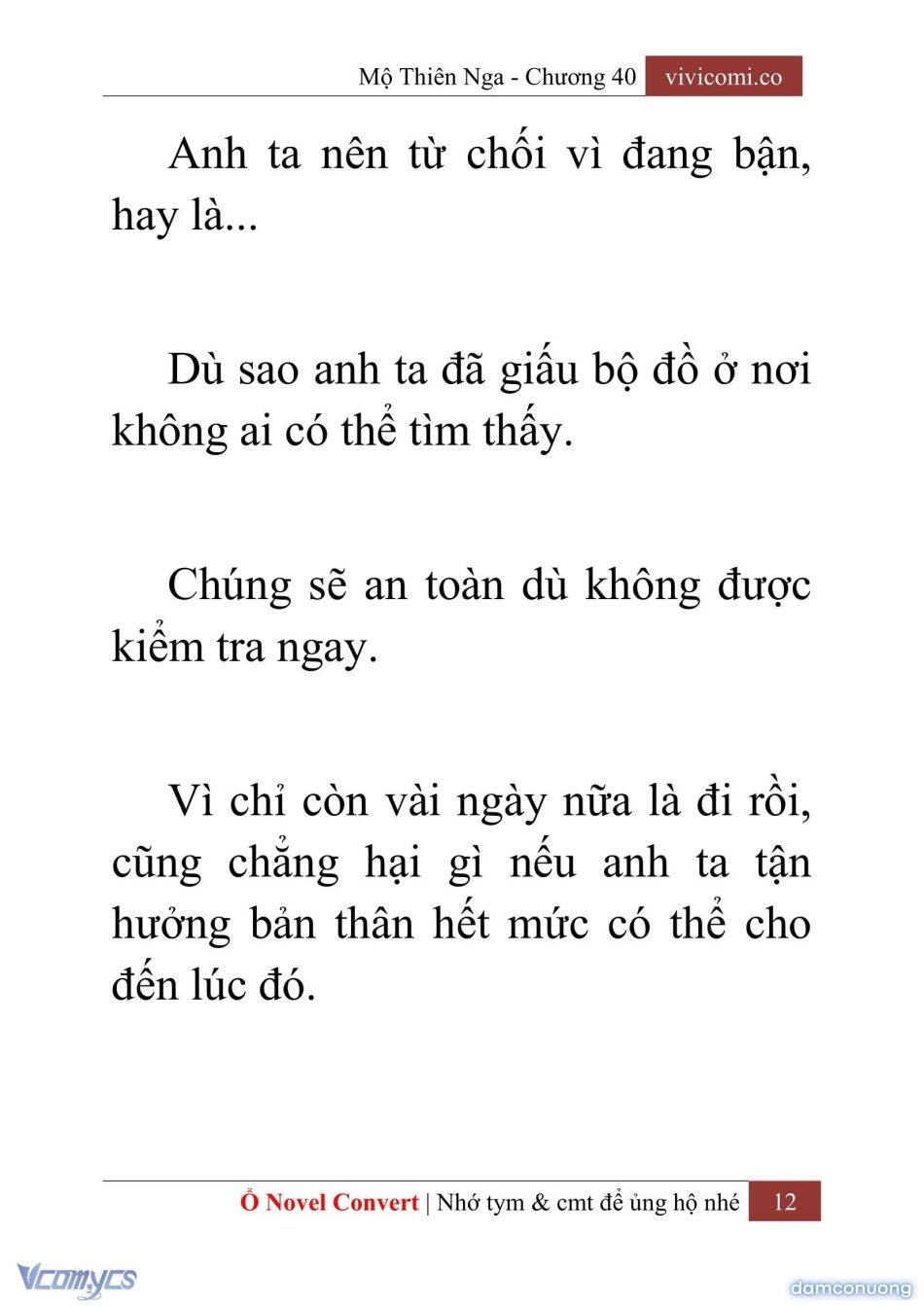 đọc truyện [novel] Mộ Thiên Nga Chương 40 ảnh 15 tại Thiên Thai Truyện