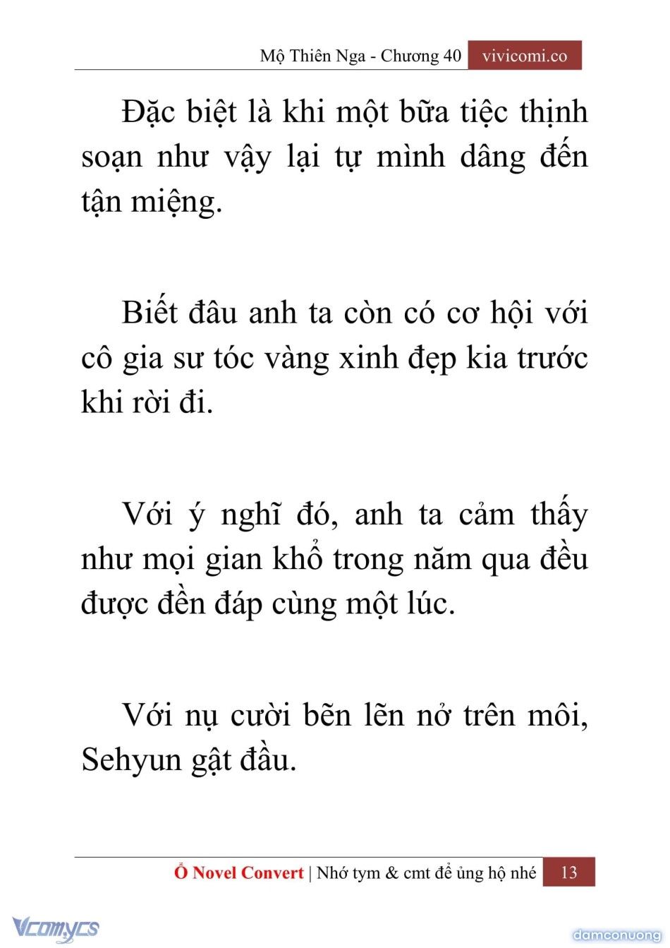 đọc truyện [novel] Mộ Thiên Nga Chương 40 ảnh 16 tại Thiên Thai Truyện