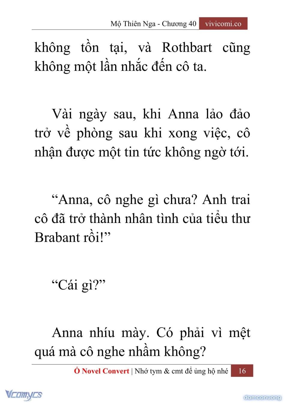 đọc truyện [novel] Mộ Thiên Nga Chương 40 ảnh 19 tại Thiên Thai Truyện