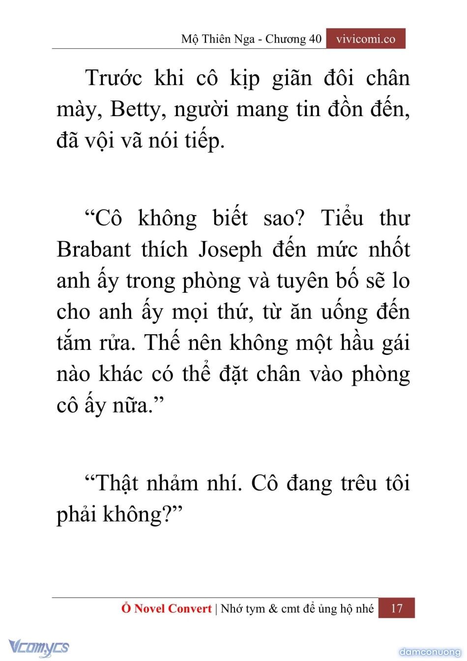 đọc truyện [novel] Mộ Thiên Nga Chương 40 ảnh 20 tại Thiên Thai Truyện