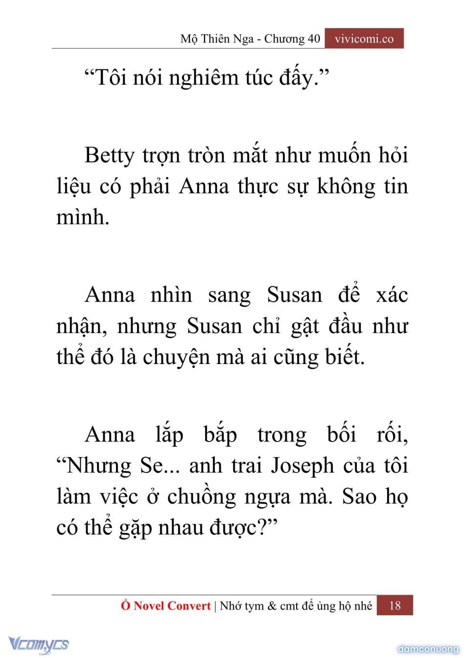 đọc truyện [novel] Mộ Thiên Nga Chương 40 ảnh 21 tại Thiên Thai Truyện
