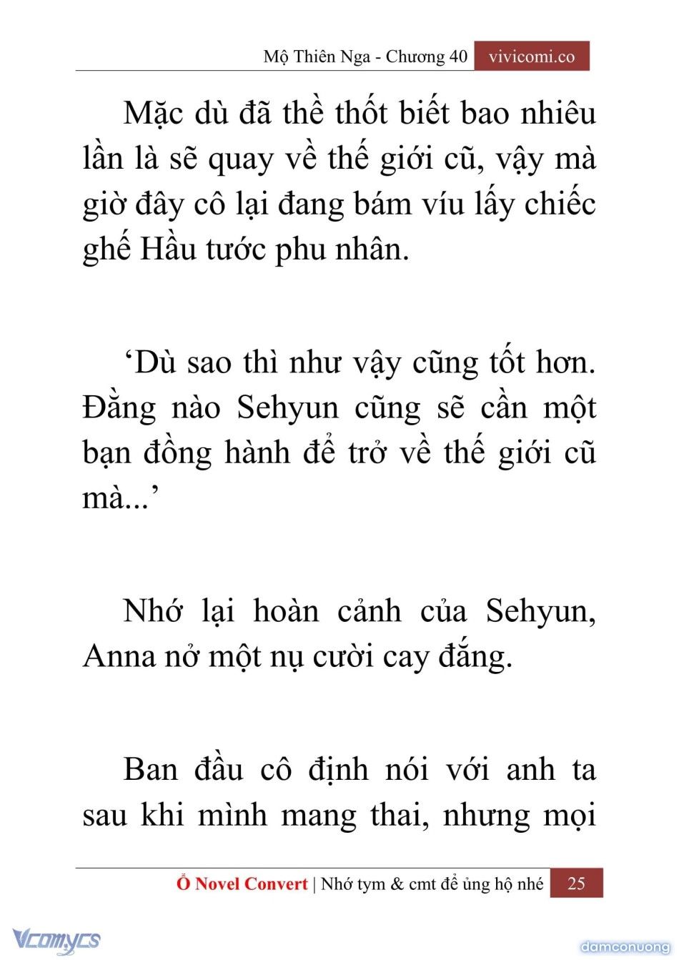 đọc truyện [novel] Mộ Thiên Nga Chương 40 ảnh 28 tại Thiên Thai Truyện