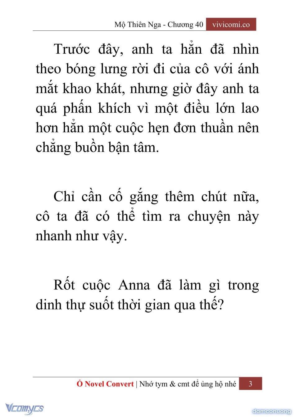 đọc truyện [novel] Mộ Thiên Nga Chương 40 ảnh 6 tại Thiên Thai Truyện