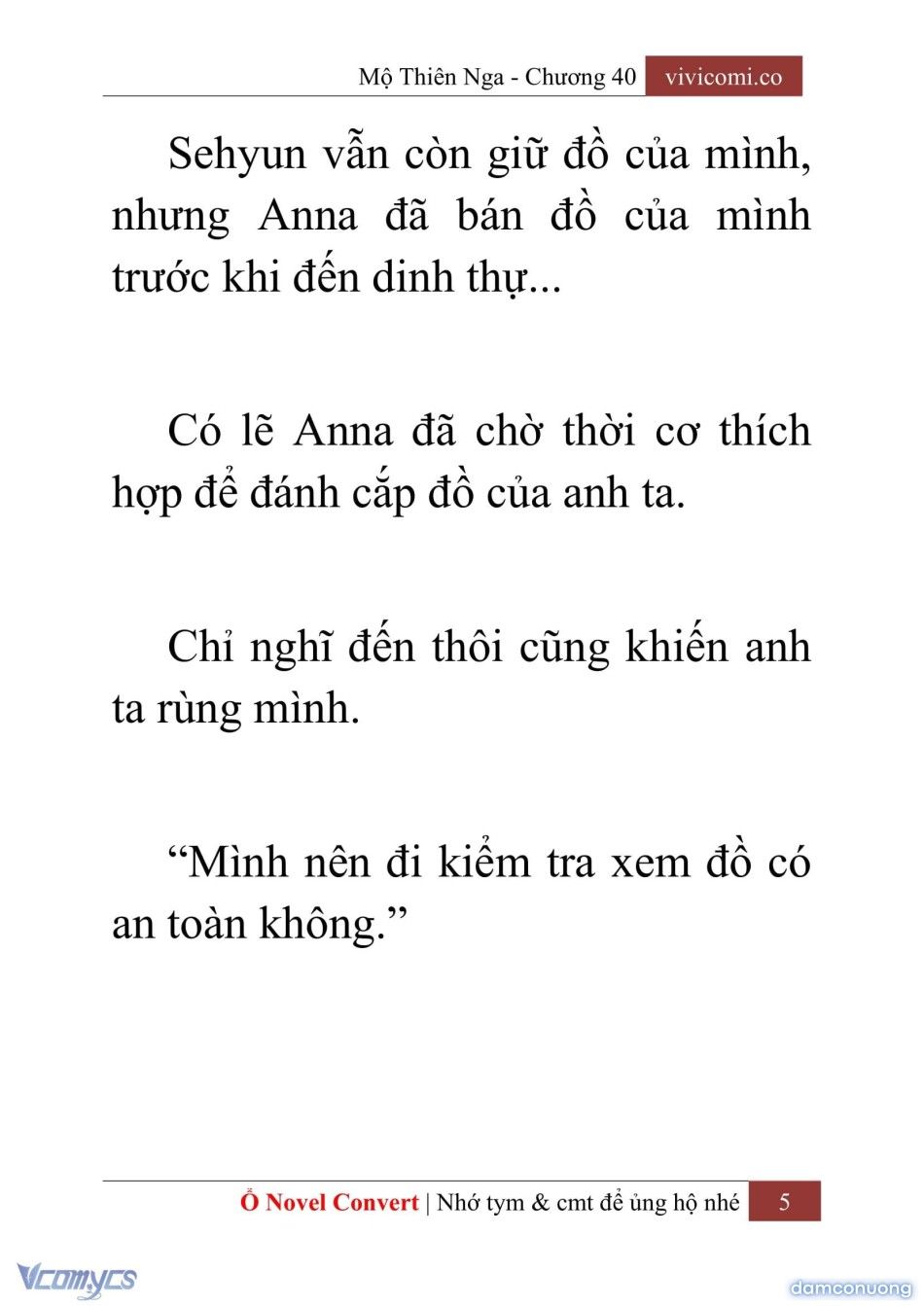 đọc truyện [novel] Mộ Thiên Nga Chương 40 ảnh 8 tại Thiên Thai Truyện