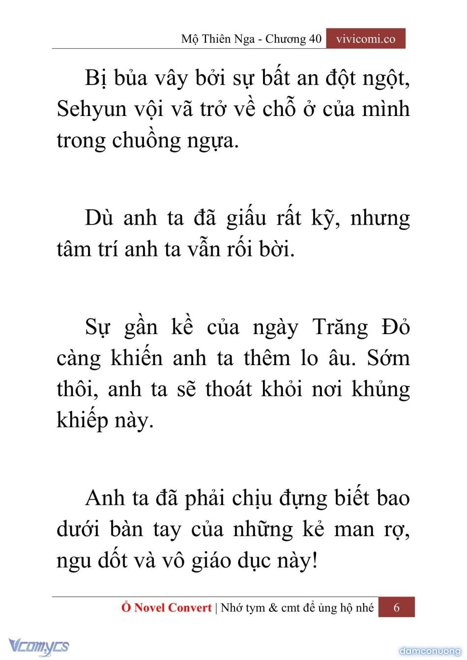 đọc truyện [novel] Mộ Thiên Nga Chương 40 ảnh 9 tại Thiên Thai Truyện