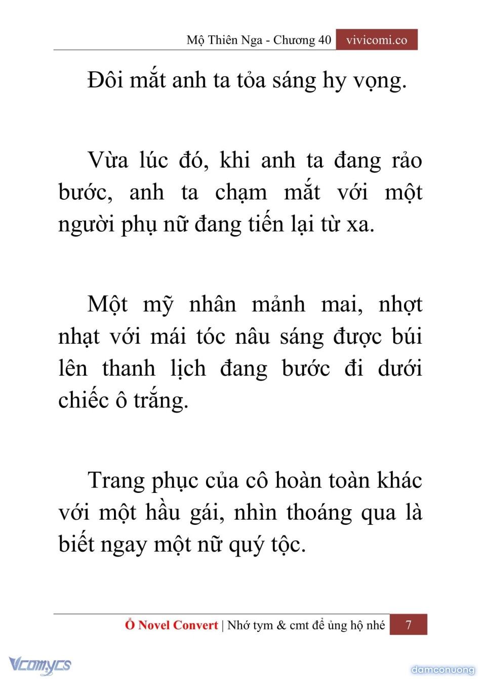 đọc truyện [novel] Mộ Thiên Nga Chương 40 ảnh 10 tại Thiên Thai Truyện