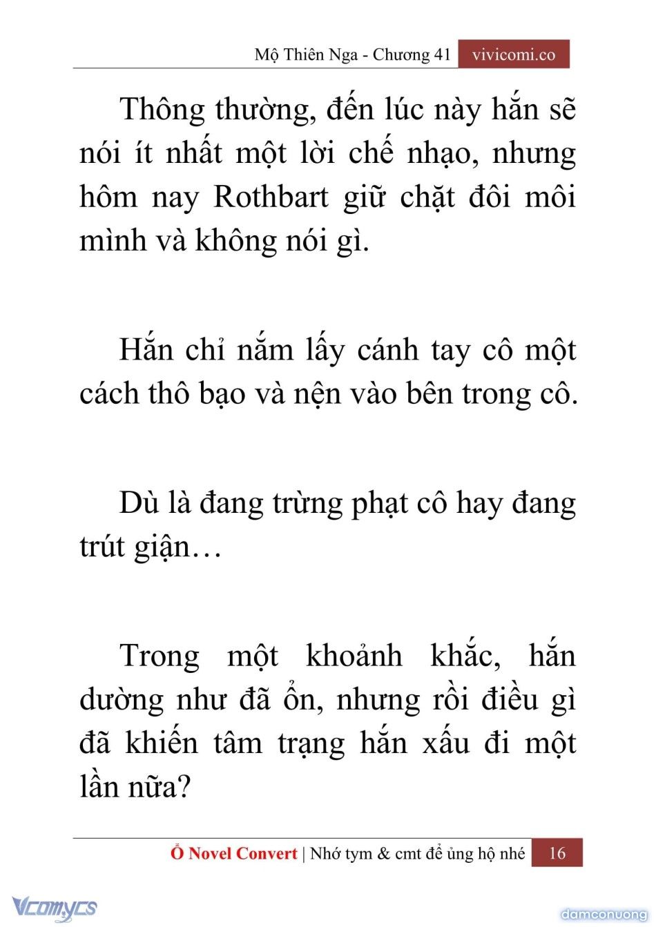 đọc truyện [novel] Mộ Thiên Nga Chương 41 ảnh 19 tại Thiên Thai Truyện