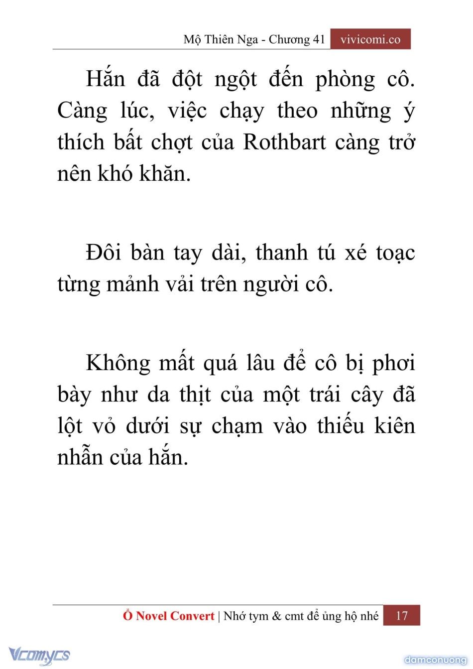 đọc truyện [novel] Mộ Thiên Nga Chương 41 ảnh 20 tại Thiên Thai Truyện