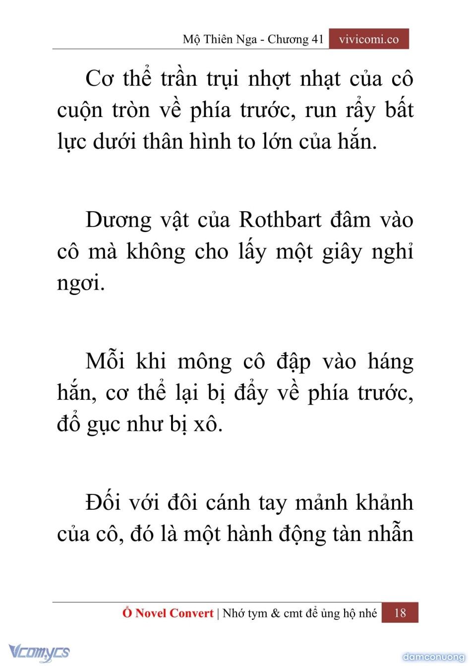 đọc truyện [novel] Mộ Thiên Nga Chương 41 ảnh 21 tại Thiên Thai Truyện