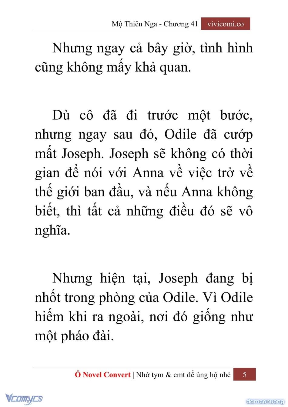 đọc truyện [novel] Mộ Thiên Nga Chương 41 ảnh 8 tại Thiên Thai Truyện